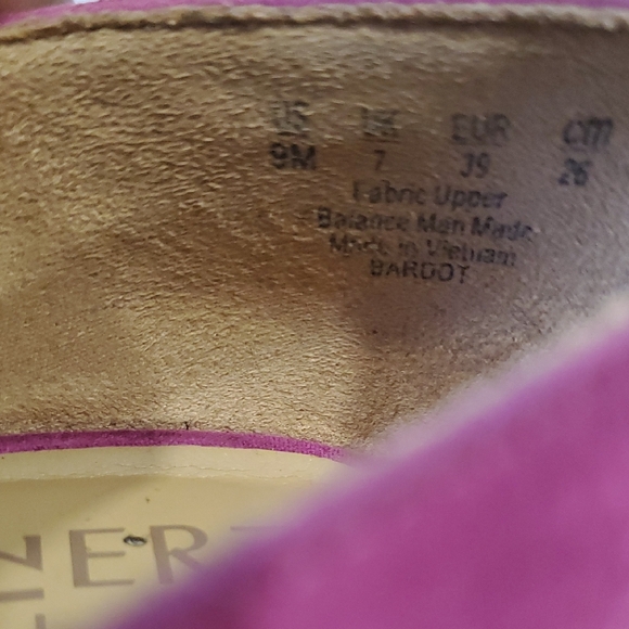 Naturalizer Pink Fucha Strappy Heels Shoes - Picture 9 of 14